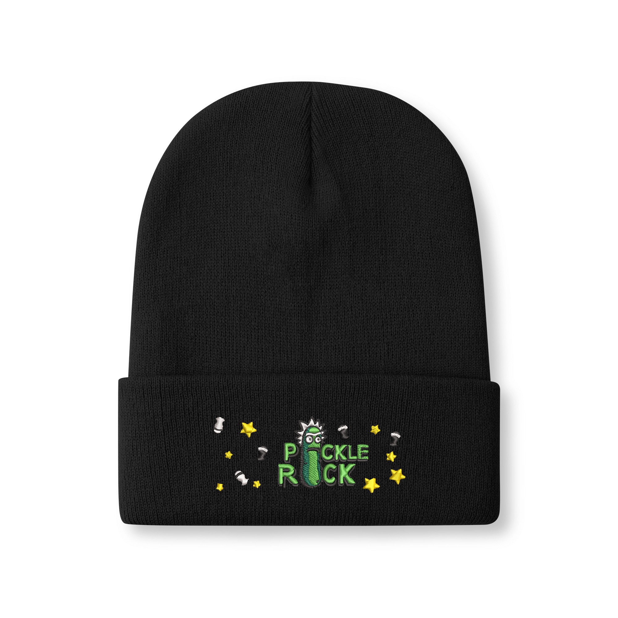Pickle Rick Knit Beanies