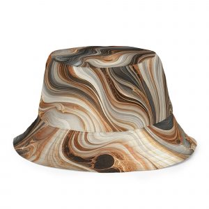 MarbleFlow bucket hat