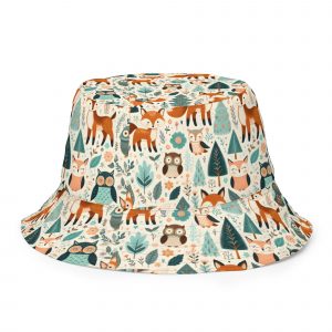 Fox & Owl bucket hat