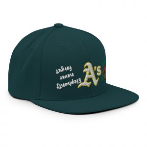 A's Athletic Snapback Hat