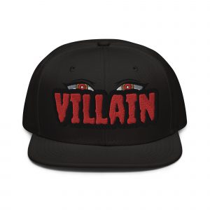 Villain Snapback Hat